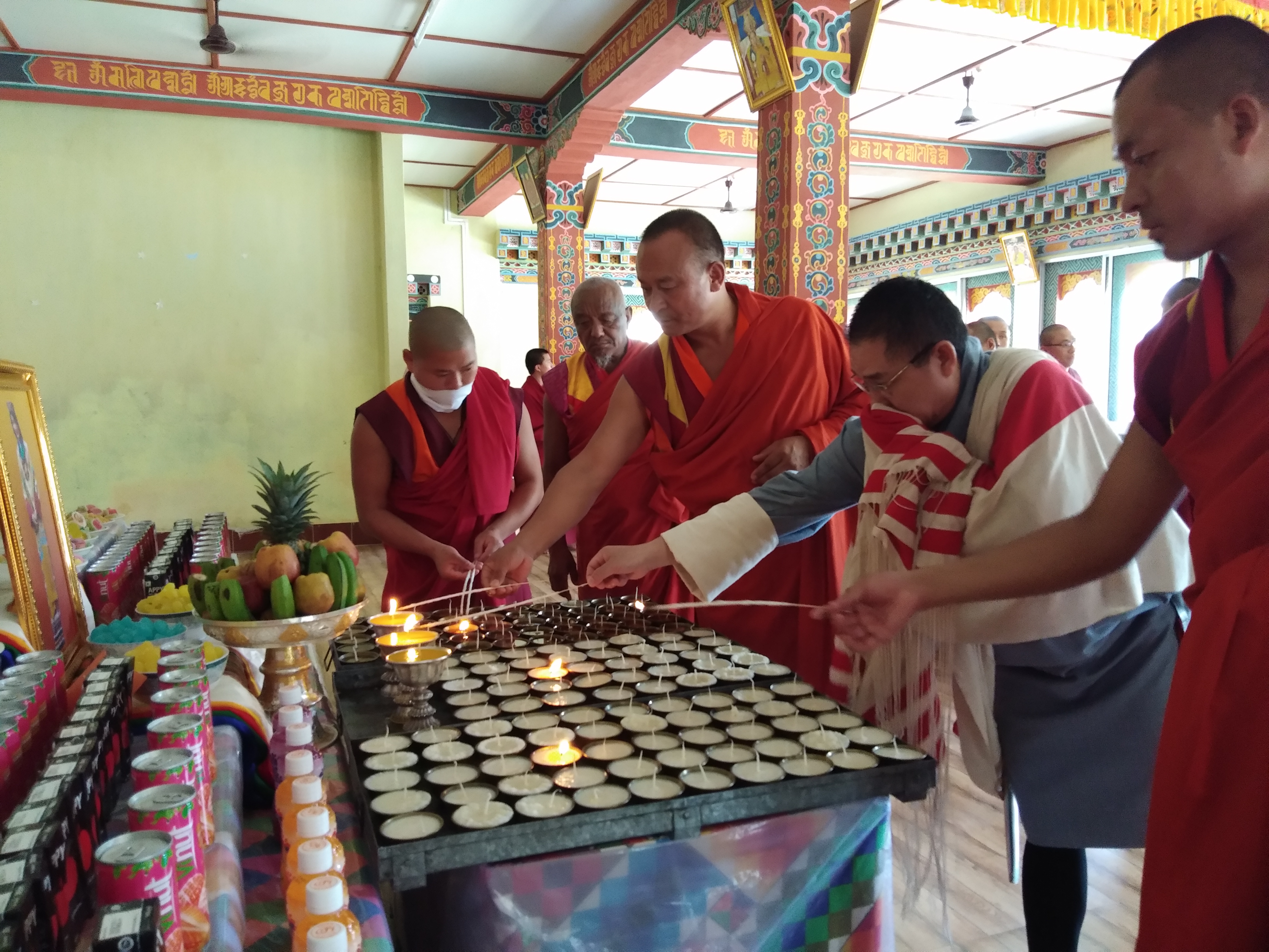 Butter Lamp offering