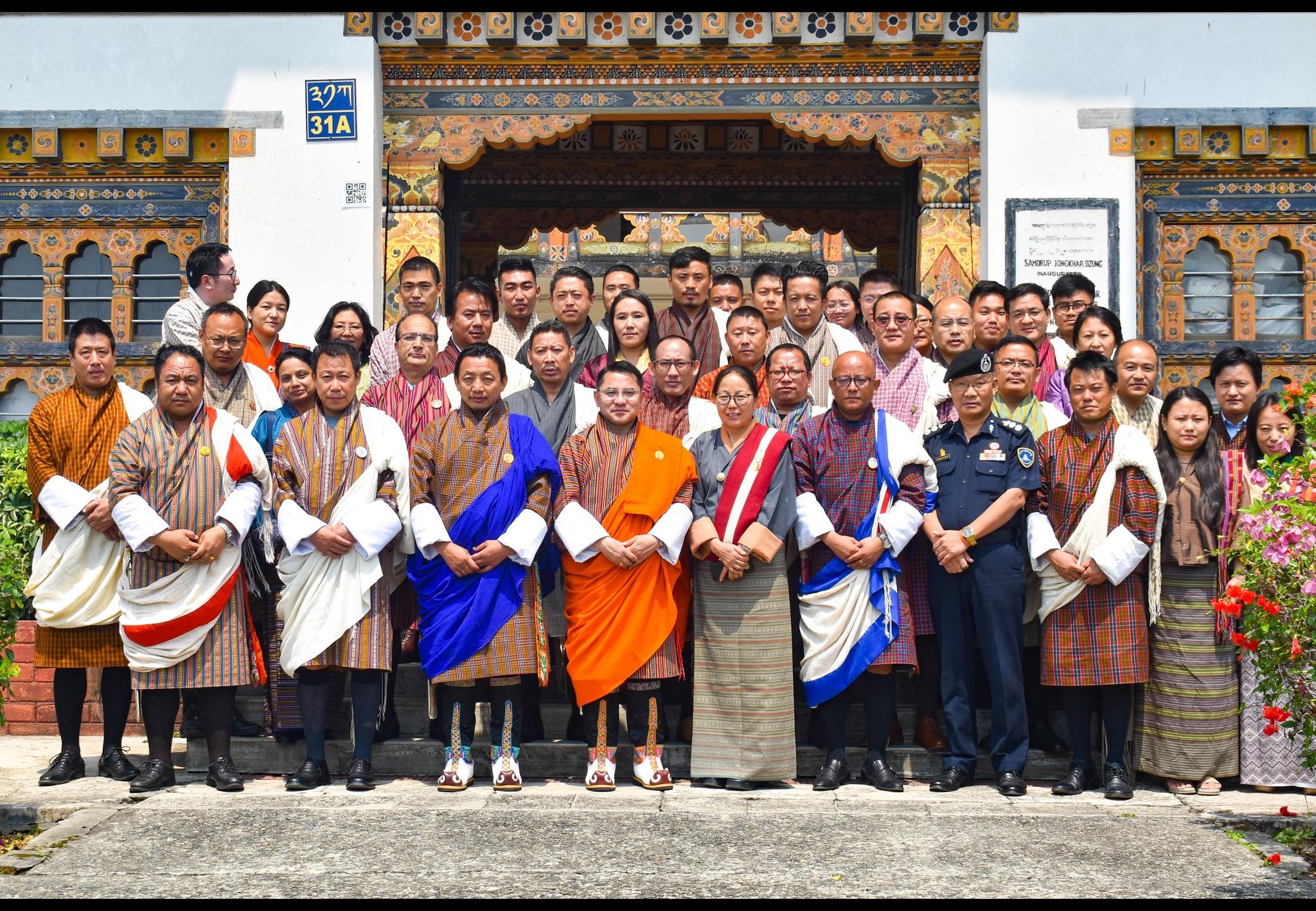 Honorable Sonam Lyanpo and Deothang-Gomdar MP Engage with Samdrup Jongkhar Dzongkhag Officials